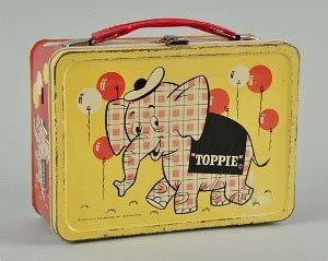 Toppie the Elephant Lunch Box. 